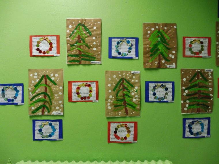 Noel – ☺Arts Visuels En Maternelle☺ concernant Carte Noel Gs