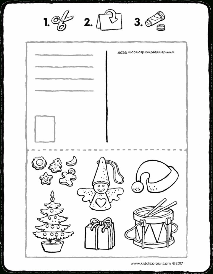 Noël Kleurprenten – Page 2 Sur 6 – Kiddicoloriage intérieur Coloriage Pantin