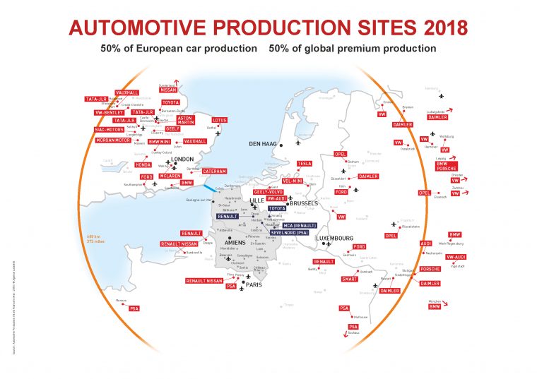 Northern France Ideal Location For The Automotive Industry encequiconcerne Liste Region De France