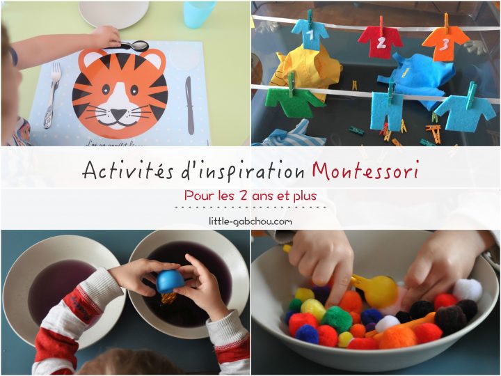 Nos Activités Préférées D'inspiration Montessori Pour Les 2 à Activité Manuelle 4 Ans