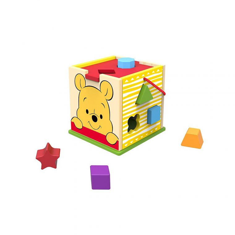 Nouveautes , Jeu De Formes En Bois Winnie L'ourson Pour Bébé Bon Choix Pour  Achat ✔ ✔ à Jeux Pour Bebe Gratuit