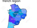 Nouvelle-Aquitaine French Region Map On White In Vector intérieur Nouvelle Region France