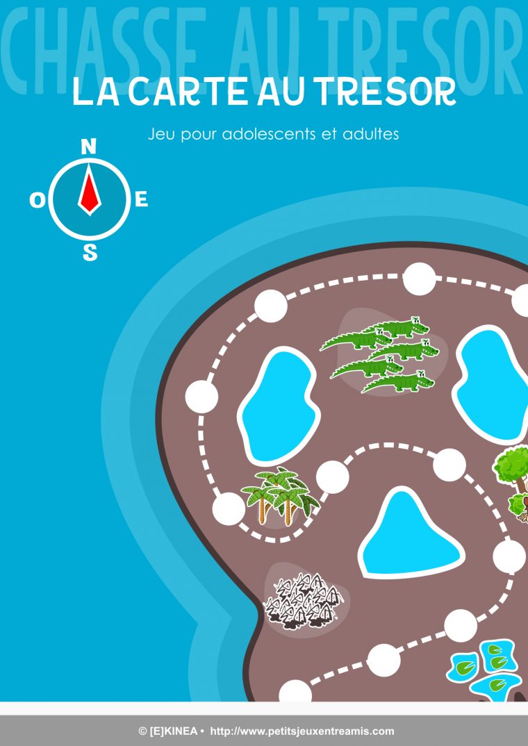 Nouvelle Chasse Au Trésor Pour Adultes : La Carte Au Trésor avec Jeu En Ligne Pour Adulte