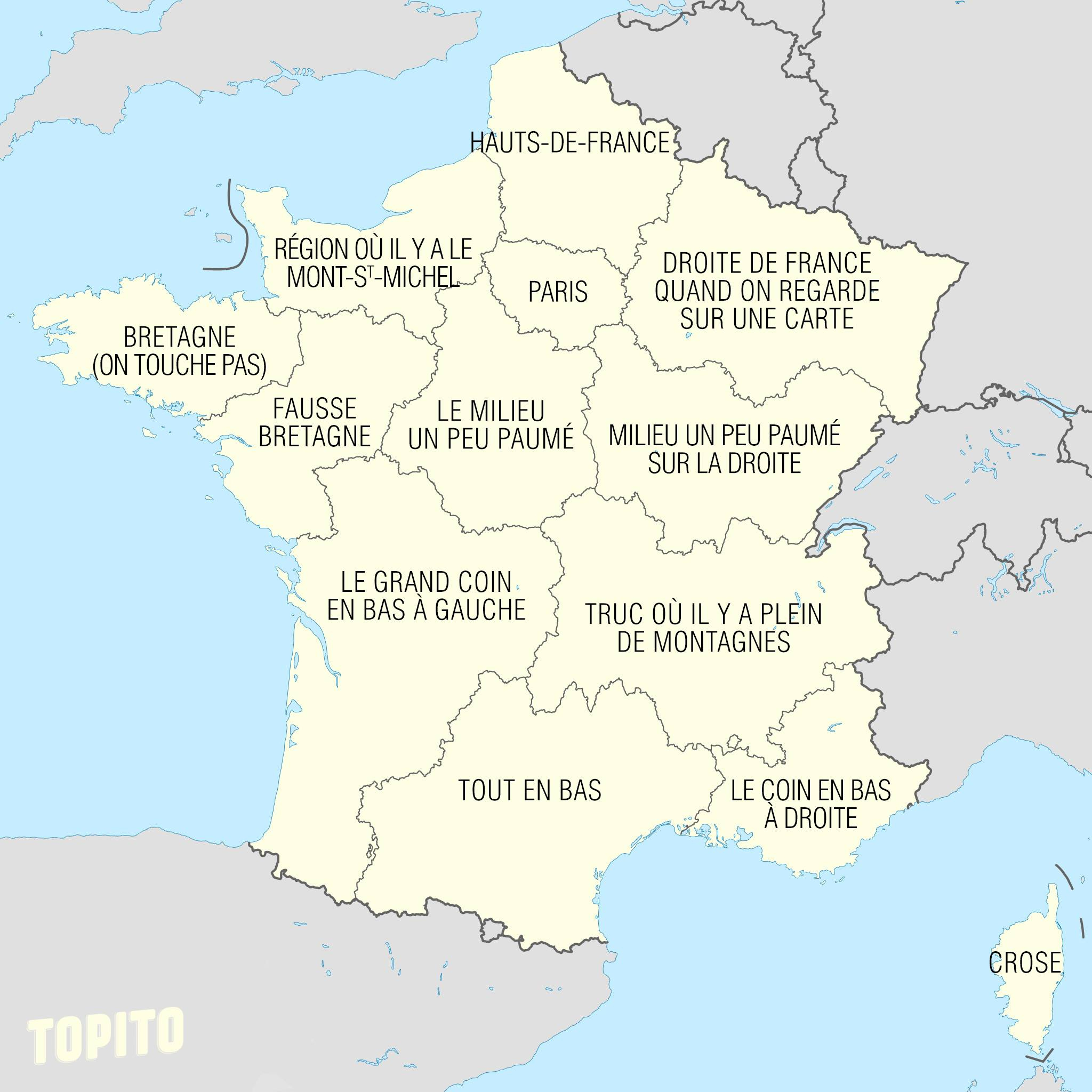 Nouvelles Régions De France! - Délit D&amp;#039;im@ges concernant Nouvelles Régions De France 