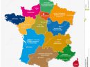 Nouvelles Régions Des Frances, Carte Illustration Stock avec Carte Des Nouvelles Régions