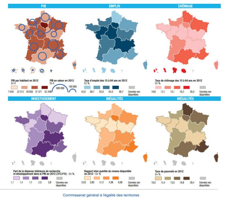 Nouvelles Régions : Les Comparaisons (Bis) – Chroniques serapportantà Nouvelles Régions De France 2016