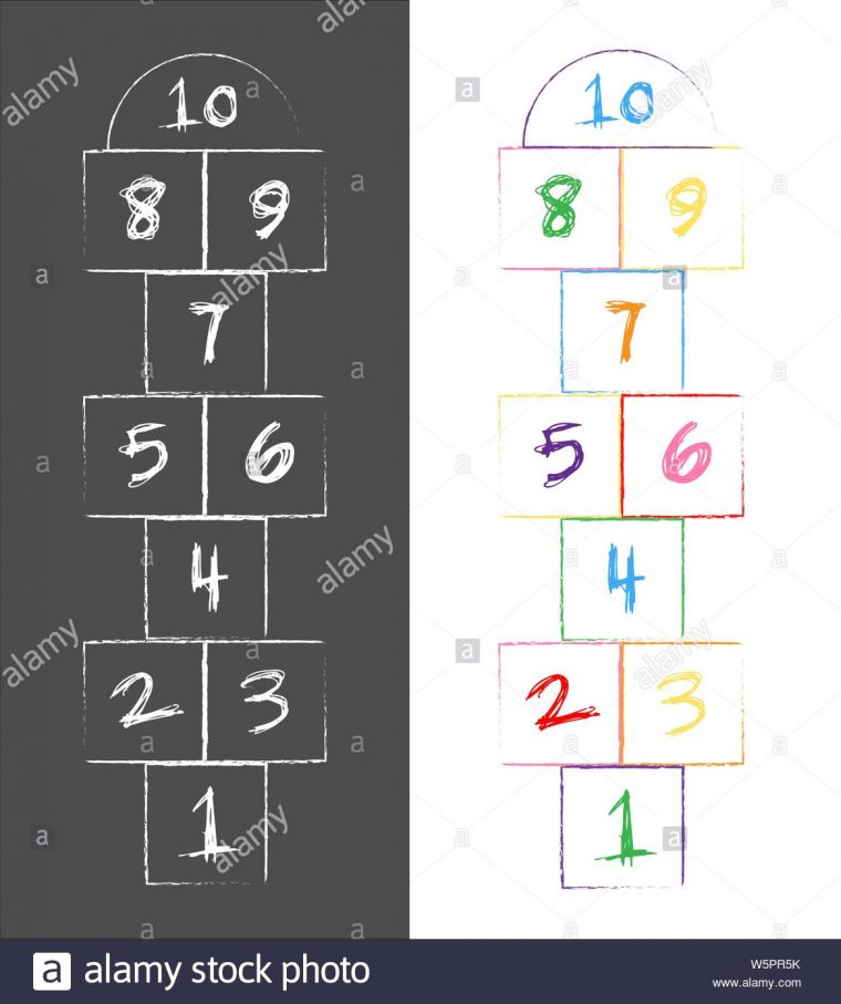 Numbers Illustration Photos & Numbers Illustration Images concernant Jeux Avec Des Nombres