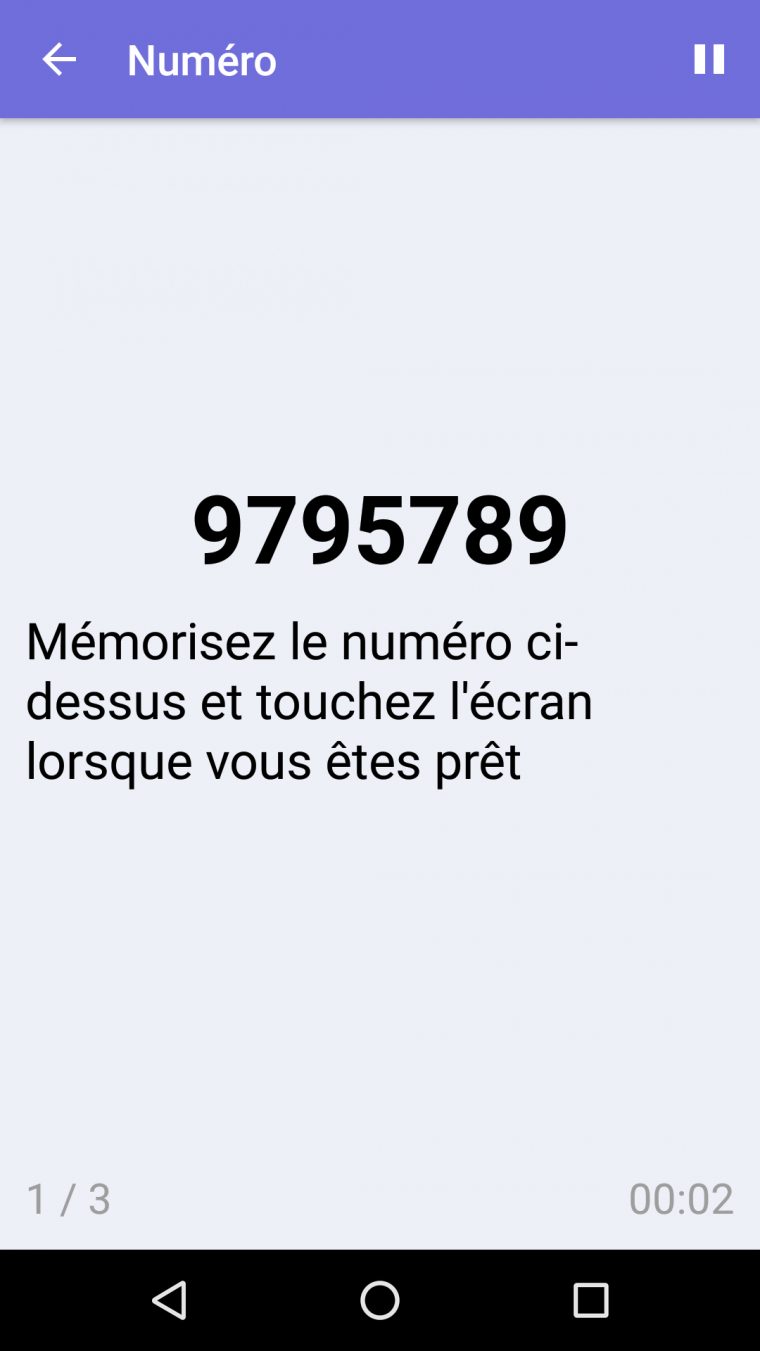 Numéro : Jeu De Mémoire Gratuit Pour Iphone & Android destiné Jeu De Memoire Gratuit