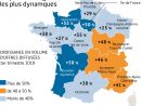 Offres D'emploi: Les Régions Françaises Les Plus Dynamiques dedans Nouvelles Régions De France 2017