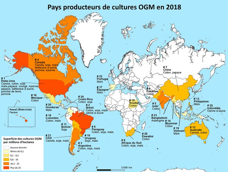 Ogm : Principaux Pays Producteurs concernant Carte Union Européenne 2017