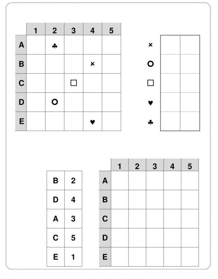 Okul Öncesi Algoritma Temelli Dikkat Geliştirme Aktiviteleri destiné Sudoku Gs