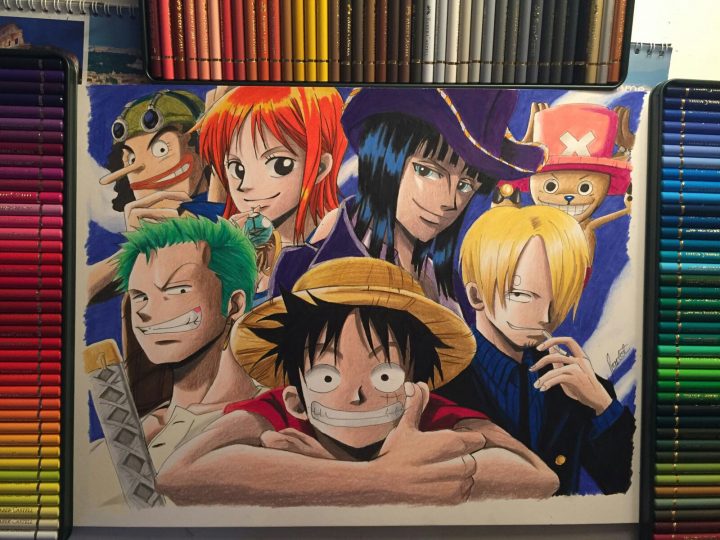 One Piece Drawing At Paintingvalley | Explore Collection pour Dessin Animé De One Piece