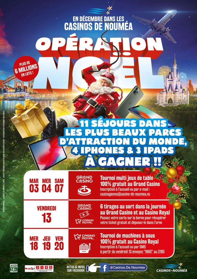 Opération Noël En Décembre ! | Casinos De Nouméa à Jeux De Grand Gratuit