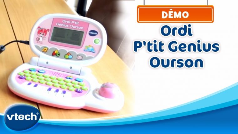 Ordi P'tit Genius Ourson – Le Premier Ordinateur Des Petits Curieux | Vtech destiné Ordinateur Educatif Enfant