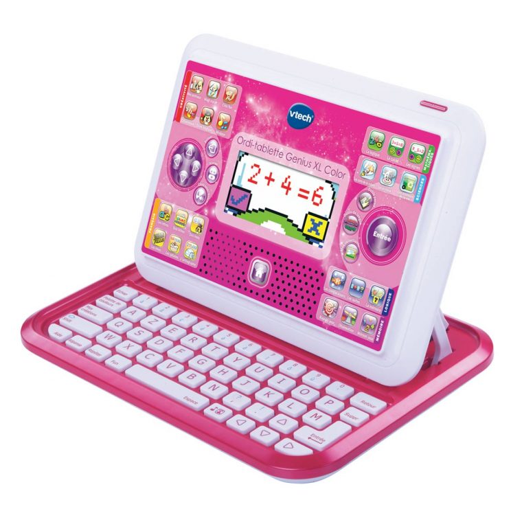 Ordi Tablette Genius Xl Rose avec Tablette Enfant Fille