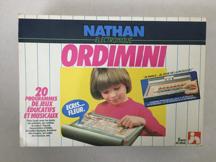 Ordimini Ordinateur Electronique Nathan 1984 Vintage (Ordi encequiconcerne Jeux Ordinateur Enfant