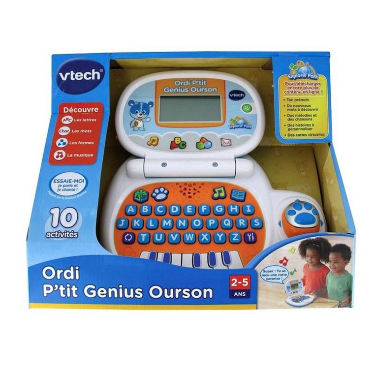 Ordinateur Éducatif P'tit Genius -Vtech pour Ordinateur Educatif Enfant