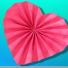 Origami Facile : ❤️ Cœur En Évl 💗 à Decoupage Papier Facile