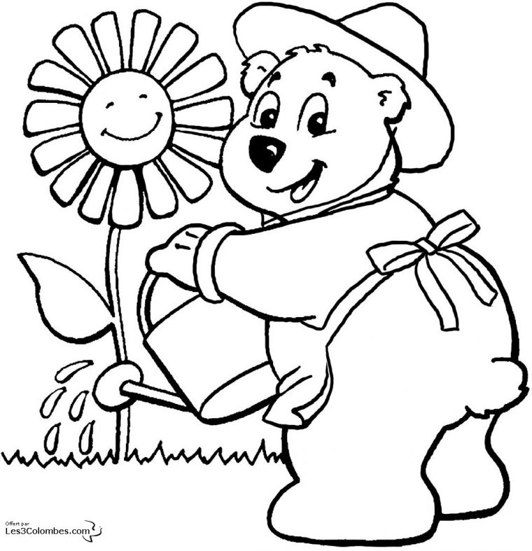 Ours #56 (Animaux) – Coloriages À Imprimer tout Dessin Pour Enfant À Colorier