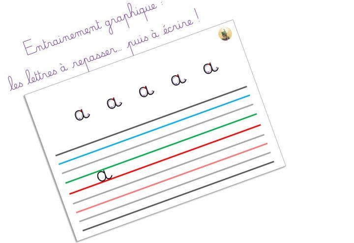 Outils D'aide À L'écriture – Elau dedans Feuille D Ecriture Maternelle À Imprimer