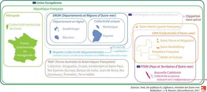 Outre-Mer — Géoconfluences dedans Département D Outre Mer Carte