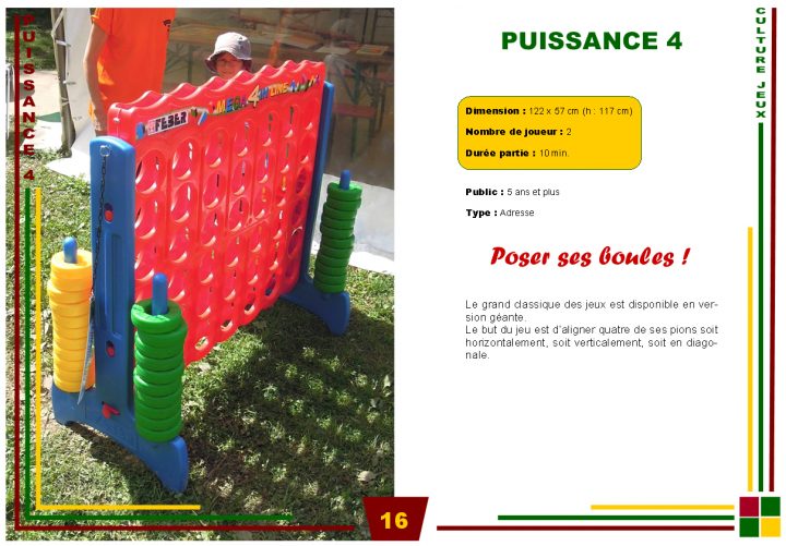 P16-Puissance4 | Culture Jeux à Jeux Du Puissance 4