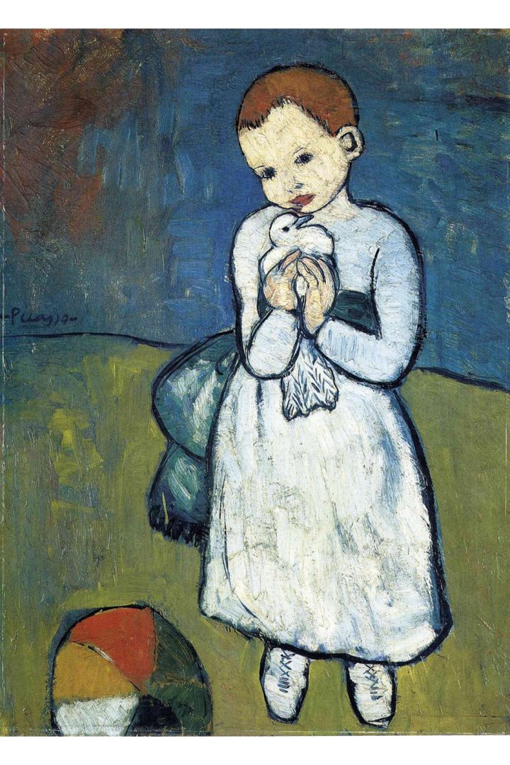 Pablo Picasso : L'enfant À La Colombe – 24 Pièces Puzzle Michèle Wilson encequiconcerne Puzzle En Ligne Enfant