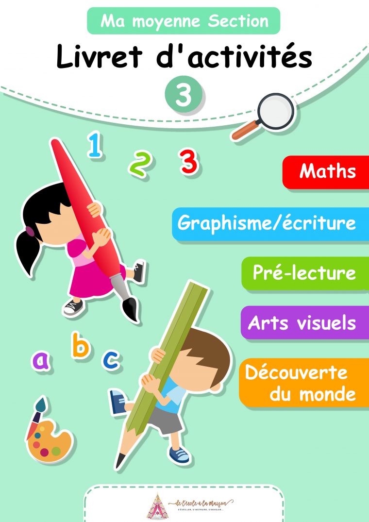 Pack Moyenne Section De Maternelle pour Exercice Maternelle Moyenne Section