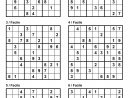 Pack N° 1 De 10 Grilles De Sudoku 9X9 / Niveau Facile avec Mots Fléchés Facile