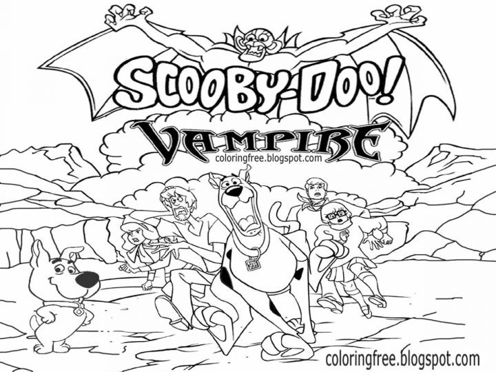 Pages Coloring ~ Scooby Doo Coloring Pages And Friends For encequiconcerne Scooby Doo À Colorier