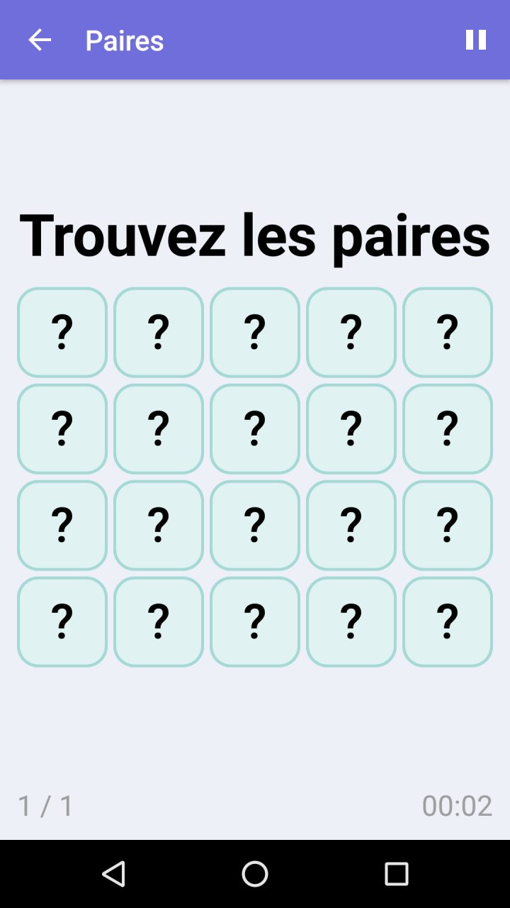 Paires : Jeu De Mémoire Gratuit Pour Iphone & Android destiné Jeux Memoire Gratuit