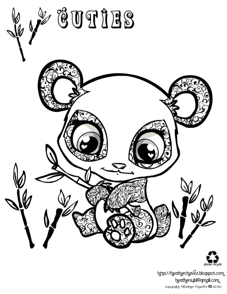 Panda #3 (Animaux) – Coloriages À Imprimer destiné Panda À Colorier