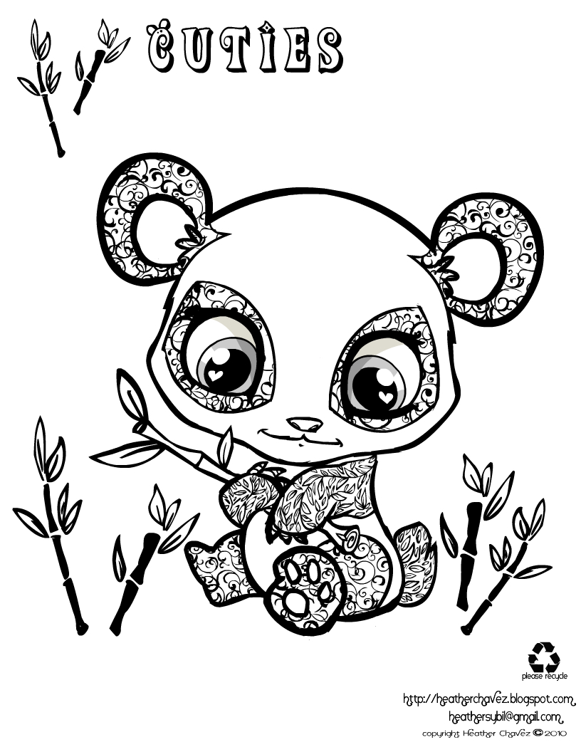 Panda #3 (Animaux) – Coloriages À Imprimer destiné Panda À Colorier 