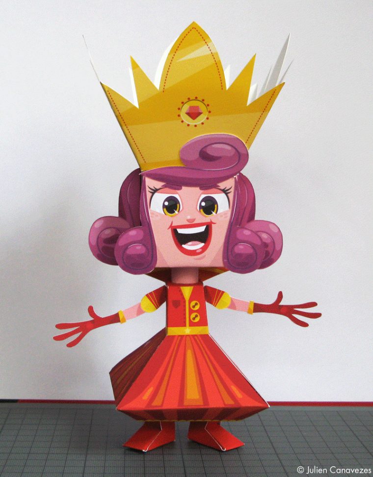 Paper Toys Pirate Viking Et Princesse, Art Du Papier. pour Paper Toy Gratuit