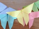 Papillon En Origami, Pliage Papier [Video] serapportantà Pliage Papier Enfant