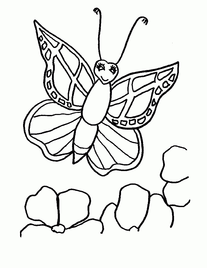 Papillon_10.gif - Dessin Papillon   Colorier - Mes dedans Papillon À Dessiner 