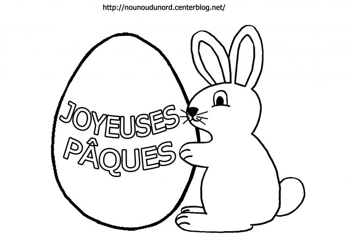 Pâques #110 (Fêtes Et Occasions Spéciales) – Coloriages À concernant Dessin Pour Paques