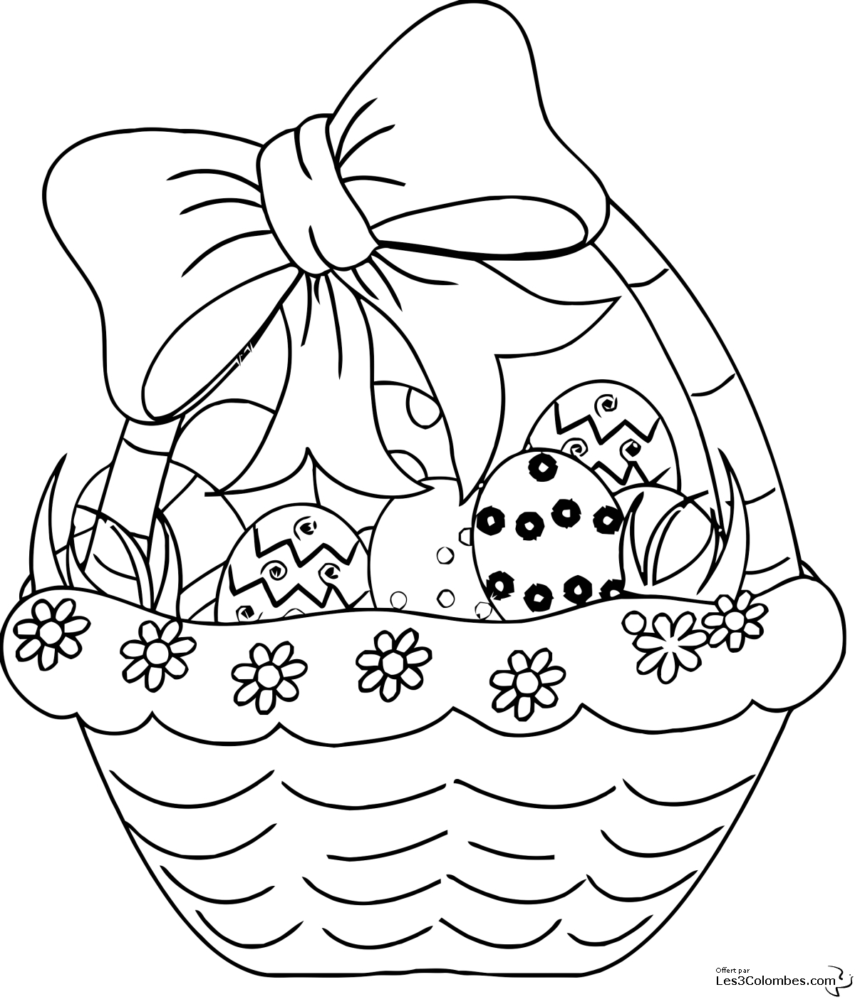 Pâques #38 (Fêtes Et Occasions Spéciales) – Coloriages À intérieur Dessin Pour Paques 