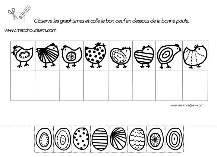 Pâques : Les Fiches À Imprimer | Activité De Paques encequiconcerne Activités Maternelle À Imprimer