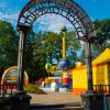 Parc Avec Jeux Pour Petits Enfants, Parc Lénine, Vyborg serapportantà Jeux Pour Petit Enfant