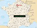 Paris Sur La Carte De France » Vacances - Arts- Guides Voyages avec Carte De France Et Departement