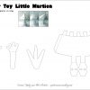 Patron Du Paper Toy Martien 1/2 pour Paper Toy A Imprimer
