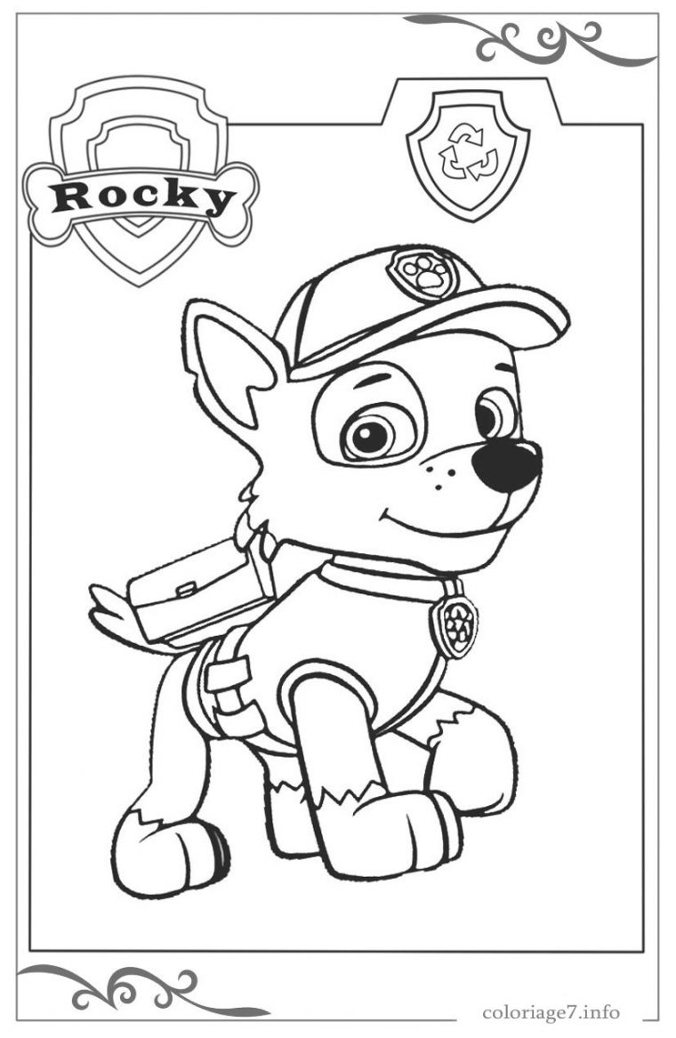 Paw Patrol : La Pat' Patrouille Coloriages Pour Les Enfants serapportantà Dessin Pour Enfant À Colorier