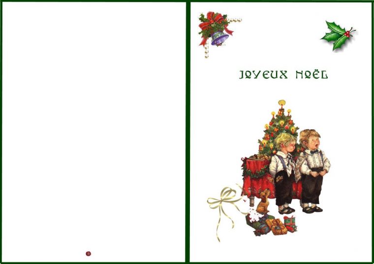 Pdf] Carte Joyeux Noel A Imprimer dedans Carte Joyeux Noel À Imprimer