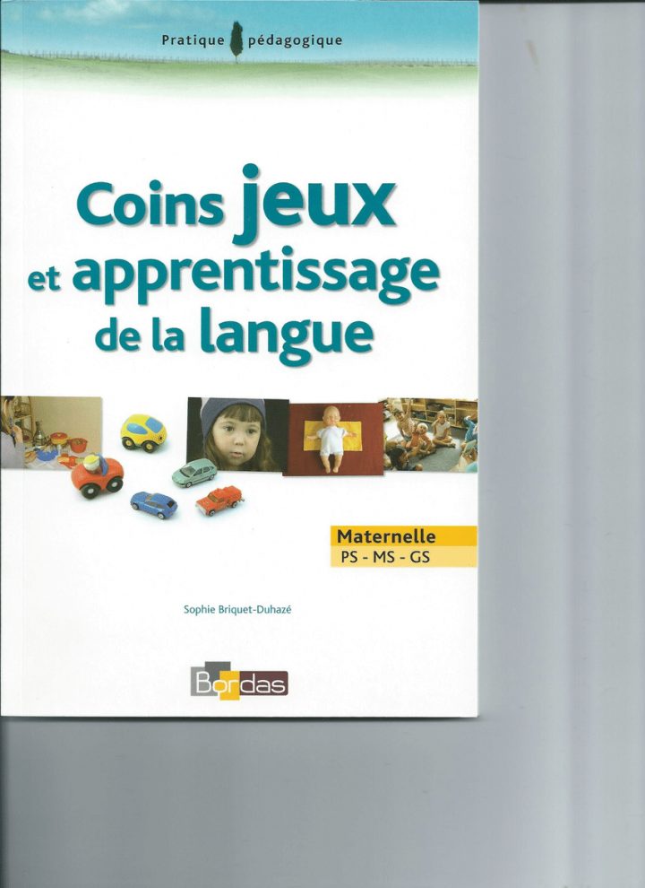 Pdf) Coins Jeux Et Apprentissage De La Langue Ps-Ms-Gs avec Jeux Apprentissage Maternelle