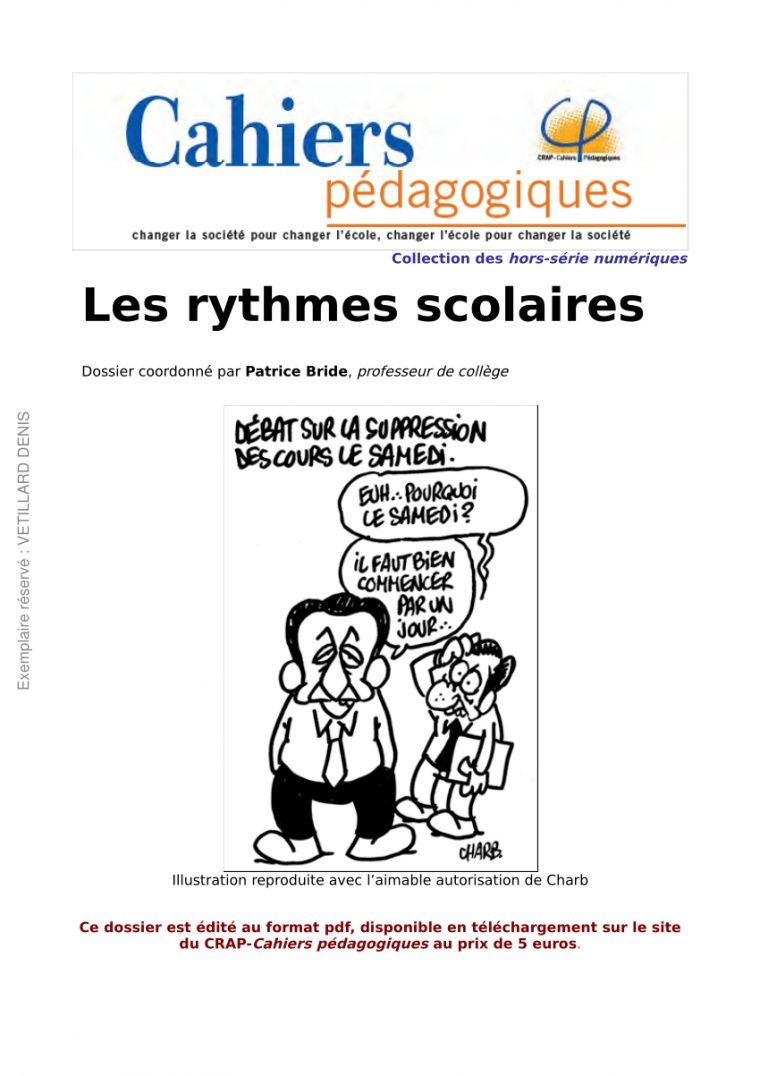 Pdf) Comment L'enfant Apprend Le Temps. Le Temps Comme pour Cahier De Vacances Maternelle Pdf