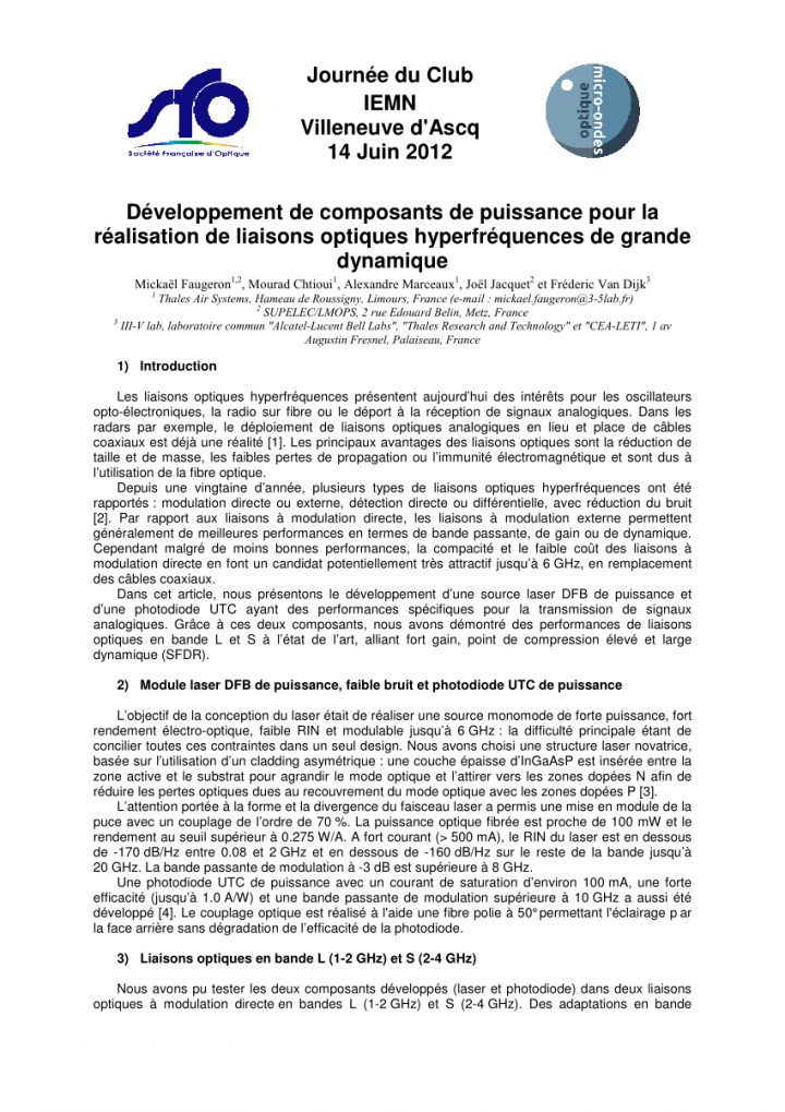 Pdf) Développement De Composants De Puissance Pour La encequiconcerne Puissance 4 A Deux