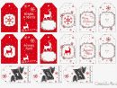 Pdf Gratuits: 300 Printables Spécial Noël - Pdf destiné Etiquette Cadeau Noel A Imprimer Gratuitement