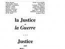 Pdf) Justice And War (La Justice Et La Guerre) - Proceedings à Prohibé Mots Fléchés