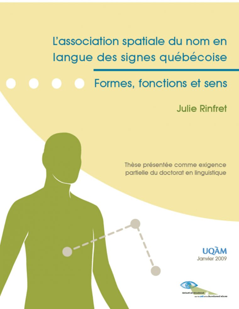 Pdf) L'association Spatiale Du Nom En Langue Des Signes dedans Association De Formes